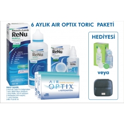 6 AYLIK AİR OPTİX TORİC PAKETİ