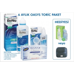 6 AYLIK OASYS TORİC PAKETİ